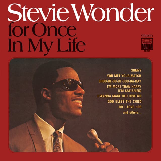 For Once In My Life cover art