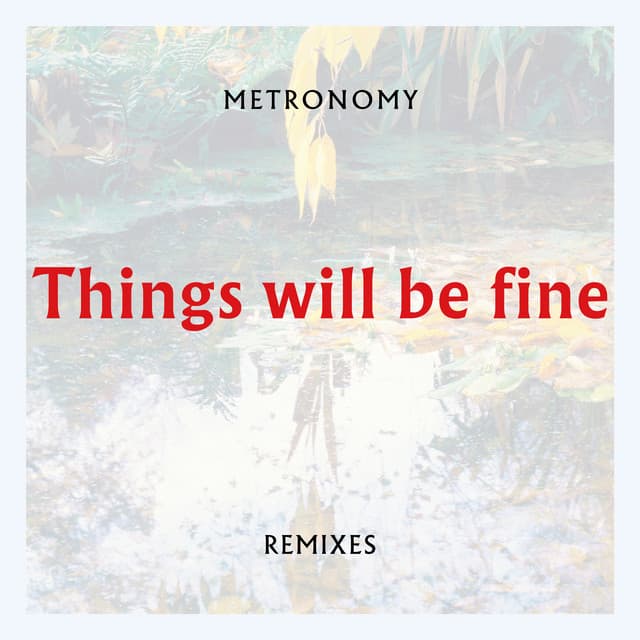 Things will be fine (Remixes) cover art
