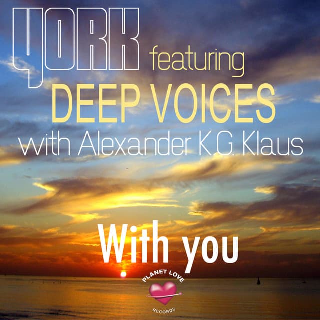 With You - York meets Deep Voices Club Mix cover art