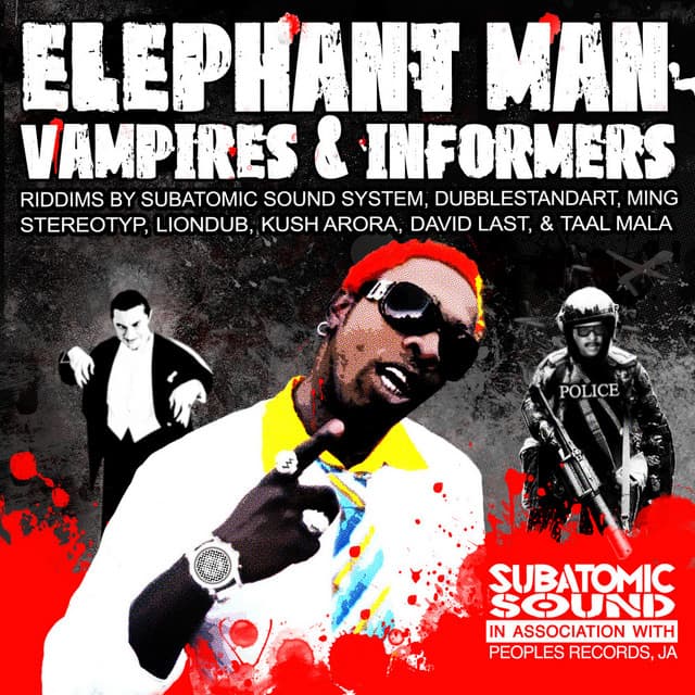 Vampires & Informers - David Last's Techno Blood dub cover art