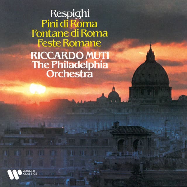 Respighi: Pini di Roma, P. 141: II. Pini presso una catacomba cover art