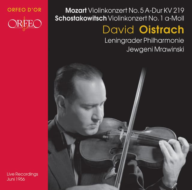 Violin Concerto No. 1 in A Minor, Op. 77: IV. Burlesca. Allegro con brio cover art