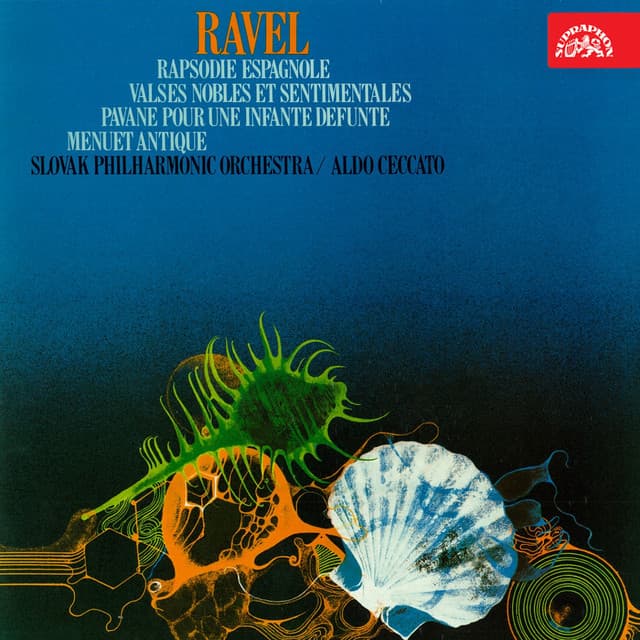 Rapsodie espagnole - Valses nobles et sentimentales - Pavane pour une infante défunte - Menuet antique cover art