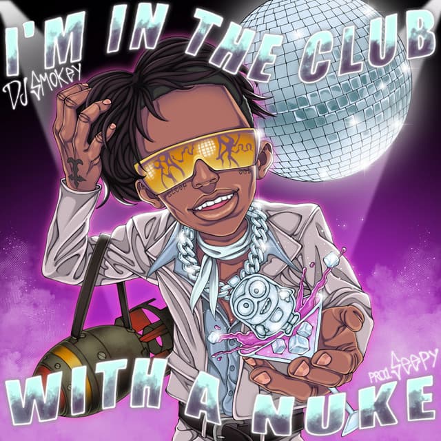 theres a nuke in this club cover art