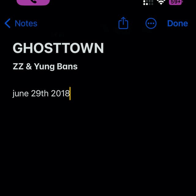 GHOSTTOWN cover art