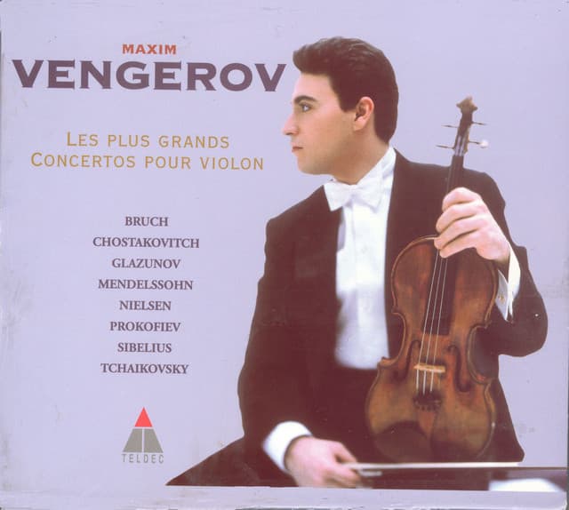 Maxim Vengerov - Great Violin Concertos cover art