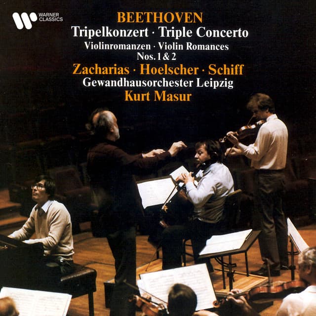 Beethoven: Romance for Violin and Orchestra No. 1 in G Major, Op. 40 cover art