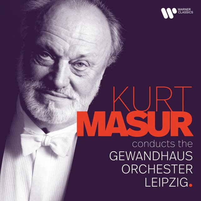 Kurt Masur Conducts the Gewandhausorchester Leipzig cover art