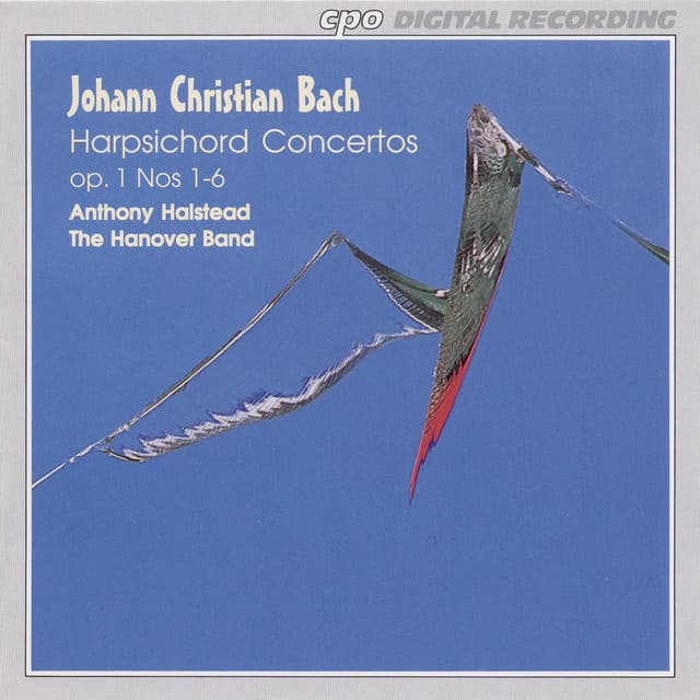 Bach, J.C.: 6 Harpsichord Concertos, Op. 1 cover art
