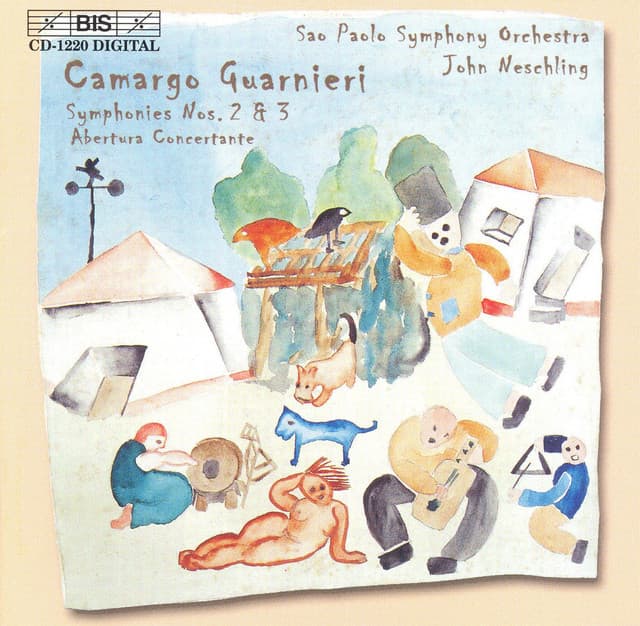 Guarnieri: Symphonies Nos. 2 and 3 / Abertura Concertante cover art