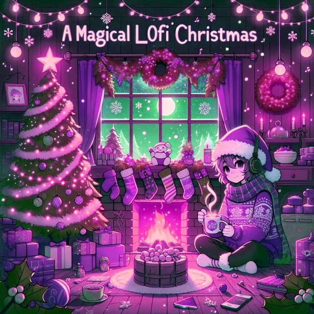 A Magical LOFI Christmas (Slowed and Reverb) cover art
