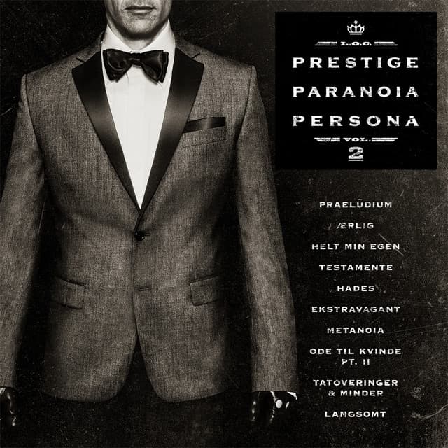 Prestige, Paranoia, Persona, Vol. 2 cover art