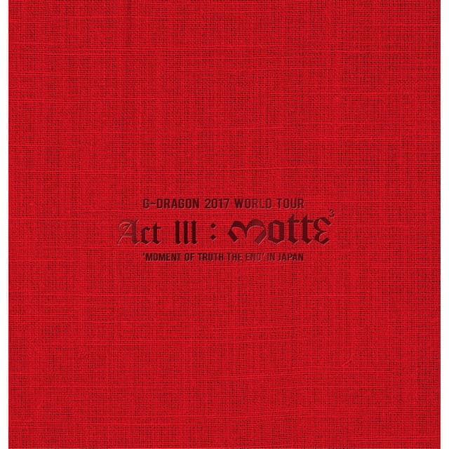 ピタカゲ (CROOKED) - G-DRAGON 2017 WORLD TOUR <ACT III, M.O.T.T.E> IN JAPAN cover art