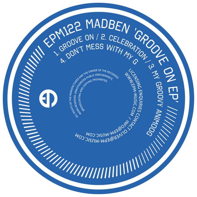 Groove On EP cover art