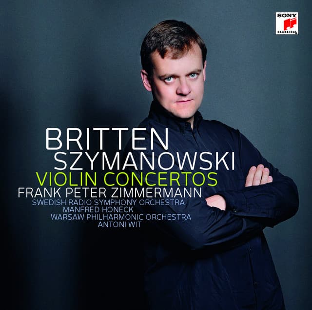 Szymanowski: Violin Concertos 1+2/Britten: Violin Concerto cover art