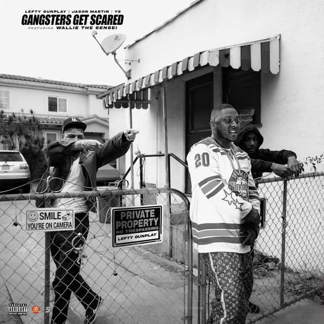 GANGSTERS GET SCARED (feat. Wallie the Sensei) cover art