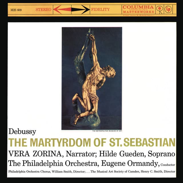 Debussy: Le Martyre de Saint- Sébastian, L 124 (2023 Sony Music Entertainment) cover art