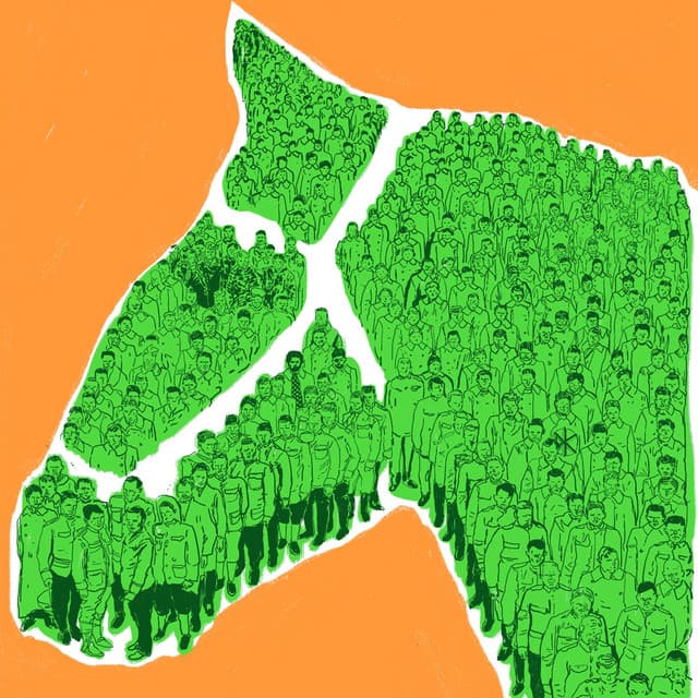 Round cover art