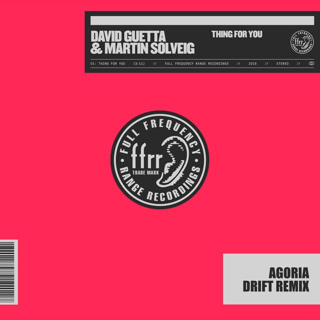 Thing for You - Agoria Drift Remix cover art