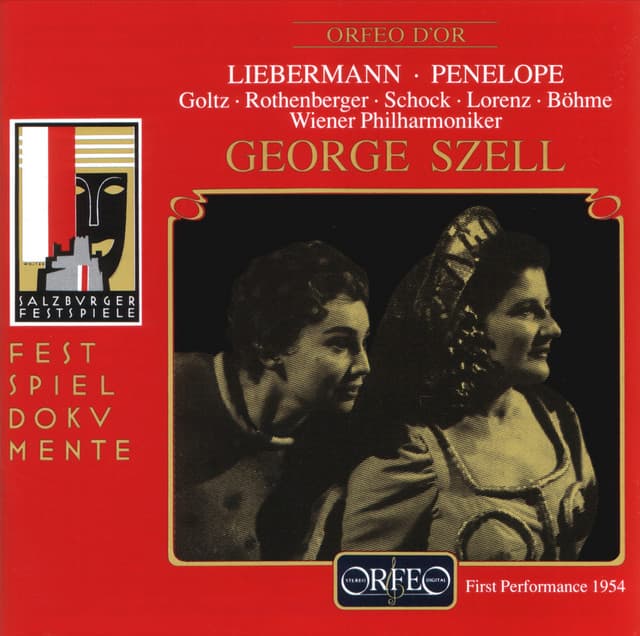 Liebermann: Penelope (Live) cover art