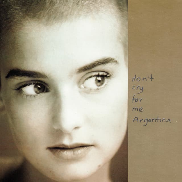 Don't Cry for Me Argentina cover art