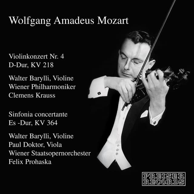 Sinfonia concertante in Es-Dur, KV364: Andante cover art