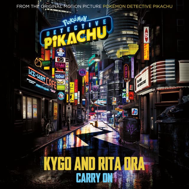 Carry On (from the Original Motion Picture "POKÉMON Detective Pikachu") cover art