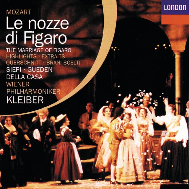 Mozart: Le nozze di Figaro (Highlights) cover art