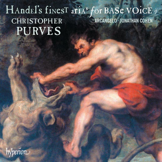 Belshazzar, HWV 61, Act I : No. 9b, Air. Opprest with Never-Ceasing Grief (Gobrias) cover art