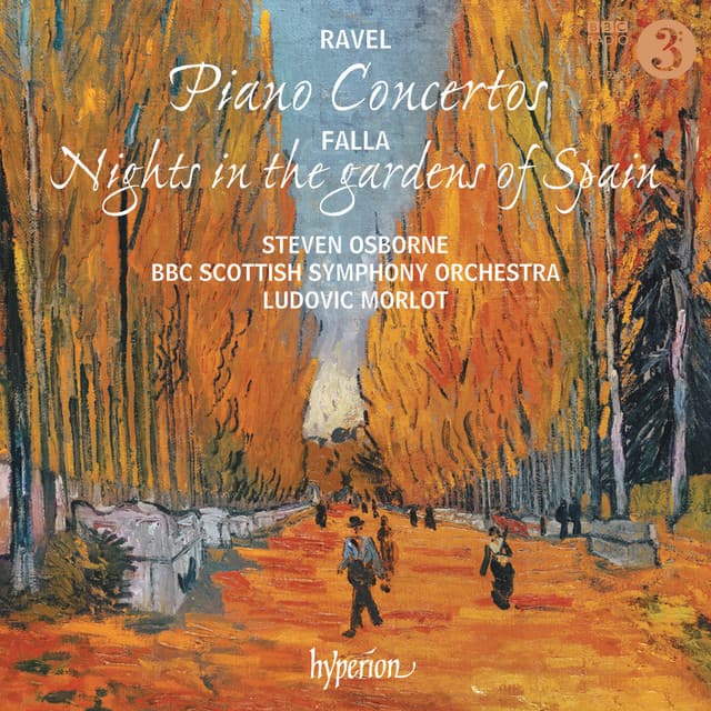 Ravel: Piano Concertos; Falla: Nights in the Gardens of Spain cover art