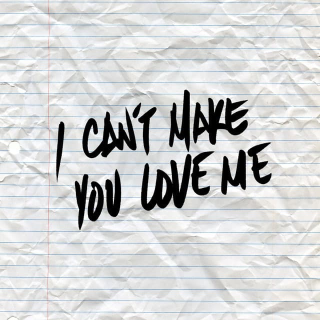 I Can't Make You Love Me cover art