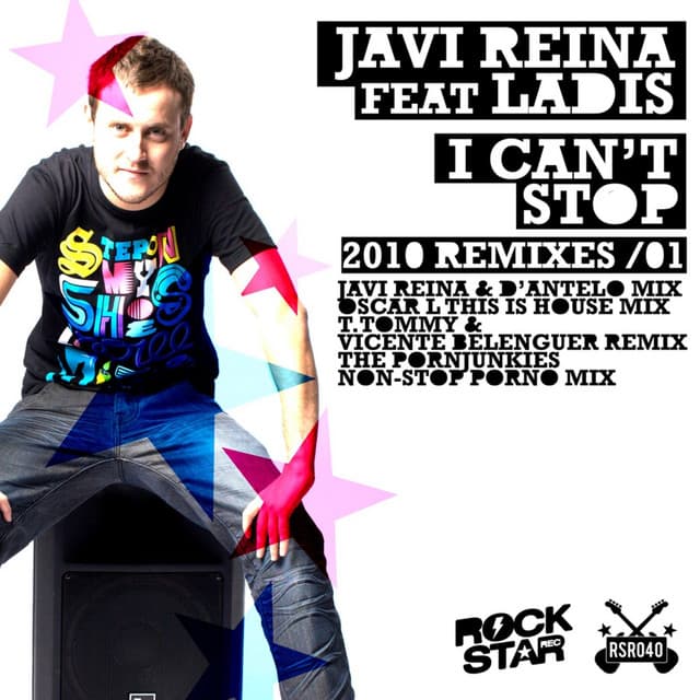 I Can't Stop (feat. Ladis) - T. Tommy & Vicente Belenguer Remix cover art