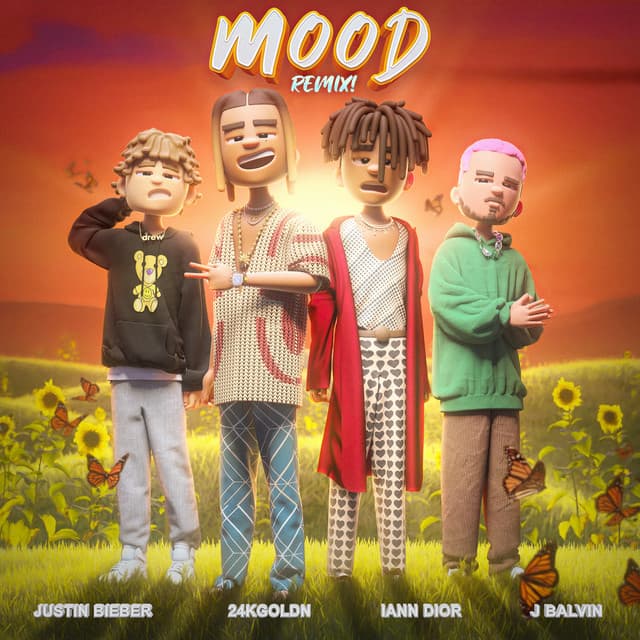 Mood (Remix) feat. Justin Bieber, J Balvin & iann dior cover art