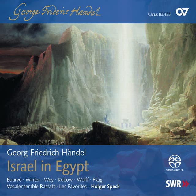 Handel: Israel in Egypt, HWV 54 cover art