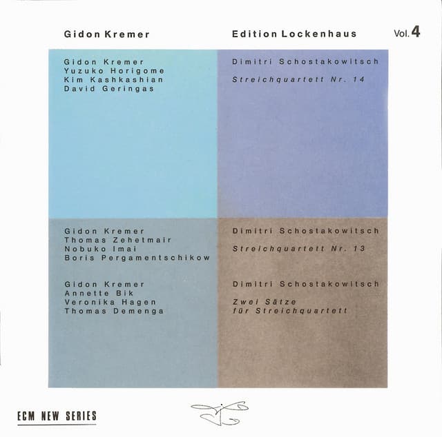 String Quartet No.14 In F-Sharp Major, Op. 142: 1. Allegretto cover art