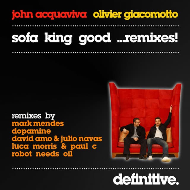 Sofa King - Mark Mendes Remix cover art