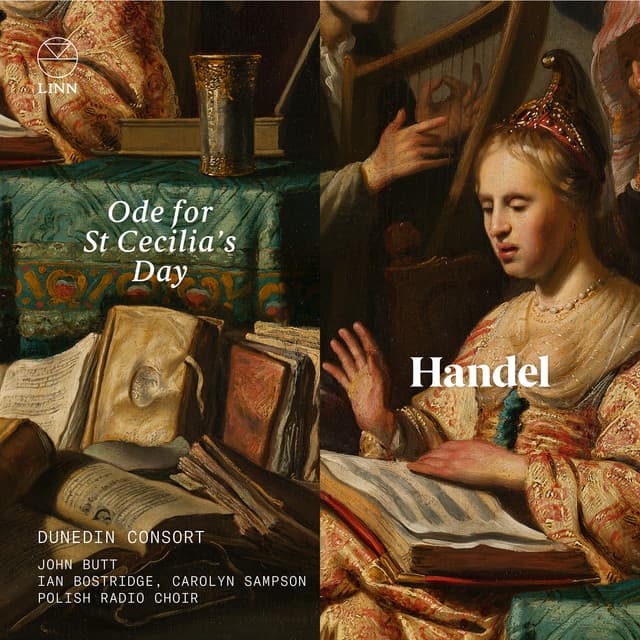 Handel: Ode for St Cecilia's Day cover art