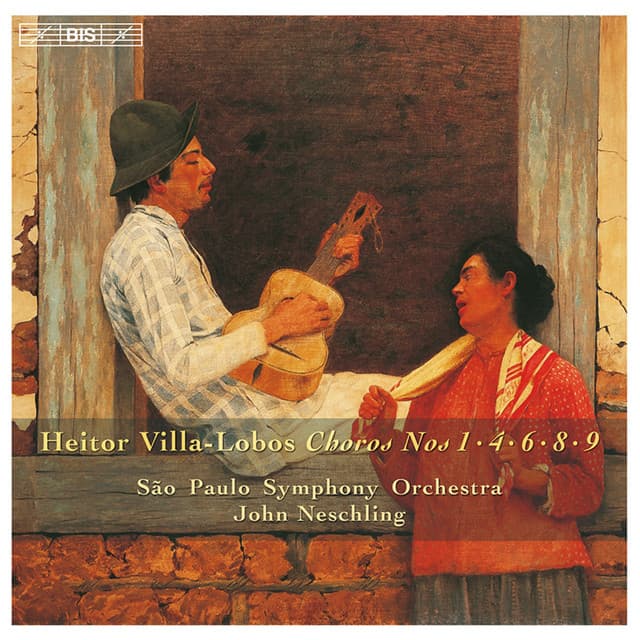 Villa-Lobos, H.: Choros, Vol. 2 - Choros Nos. 1, 4, 6, 8, 9 cover art