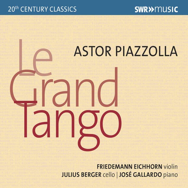 Las 4 Estaciones Porteñas (Arr. J. Bragato for Piano Trio): No. 3, Primavera Porteña cover art