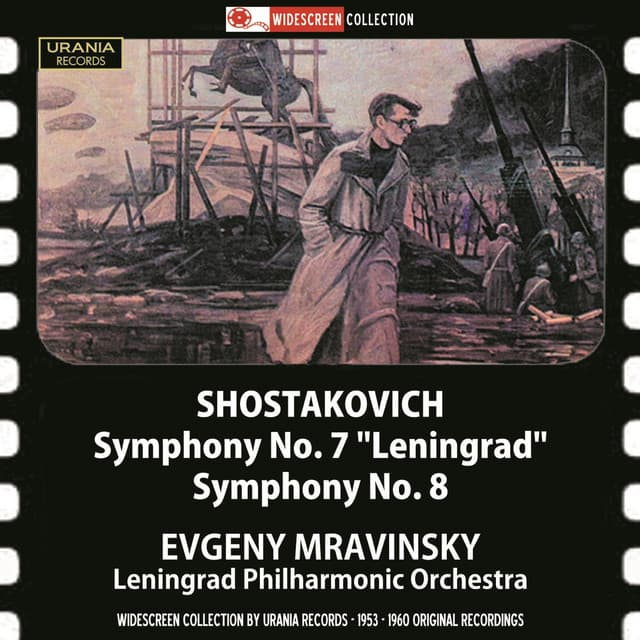 Shostakovich: Symphonies Nos. 7 "Leningrad" & 8 cover art