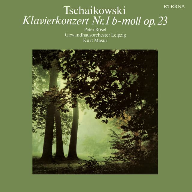 Piano Concerto No. 1 in B-Flat Minor, Op. 23: I. Allegro non troppo e molto maestoso - Allegro con spirito cover art