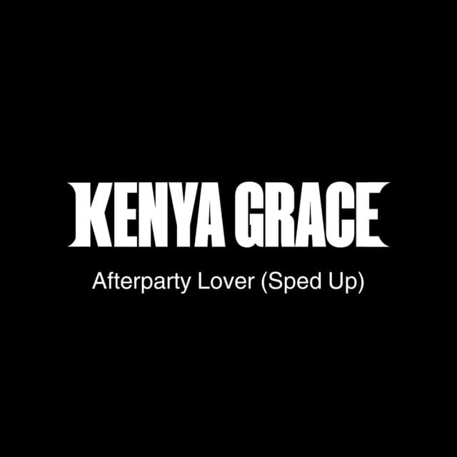 Afterparty Lover - Sped Up Edit cover art