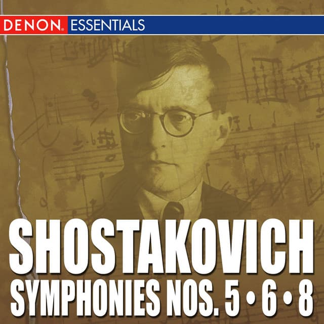 Shostakovich Symphonies Nos. 5 - 6 - 8 cover art