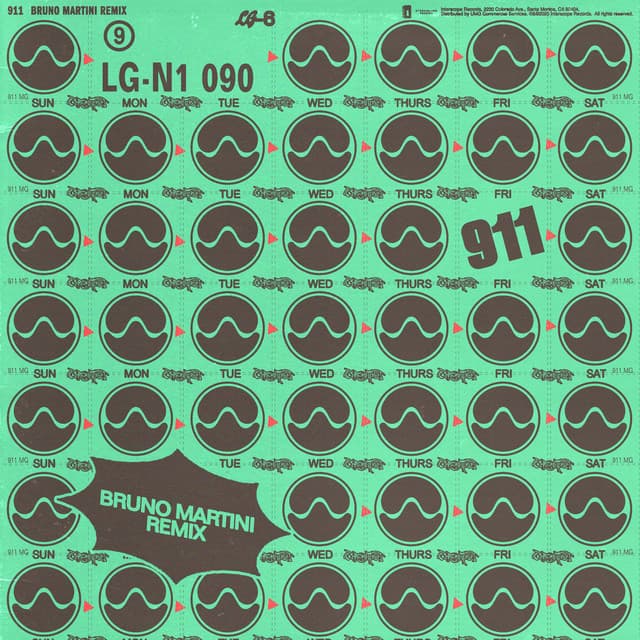 911 - Bruno Martini Remix cover art