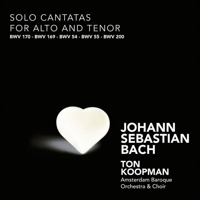 Bach: Solo Cantatas for Alto and Tenor cover art