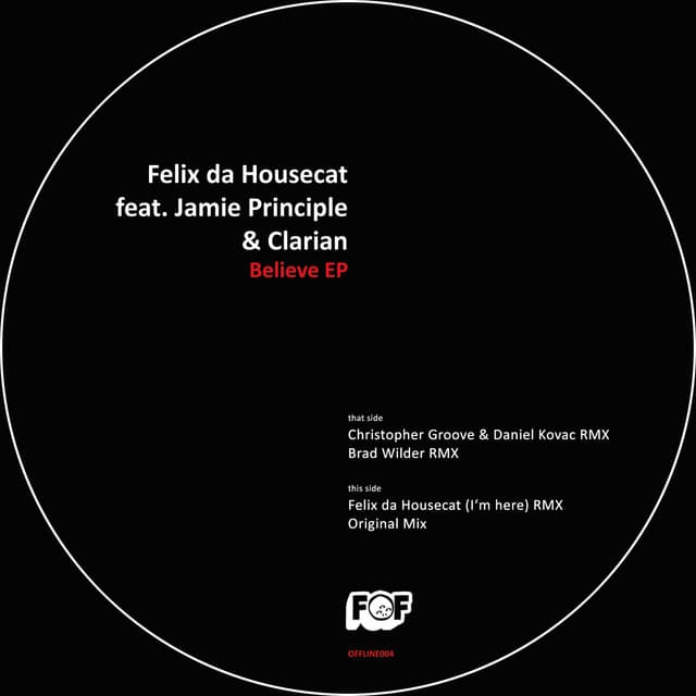 Believe - Felix da Houscat -I’m here- Remix cover art