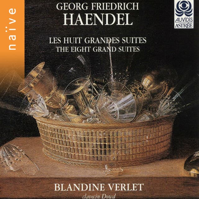 8 Great Suites, Suite No. 2 in F Major, HWV 427: No. 1, Adagio cover art