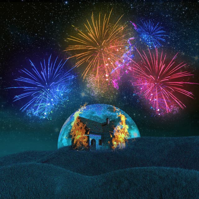 warm summer nights (lightning bugs) cover art
