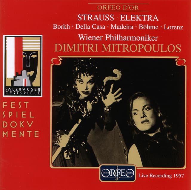 Elektra, Op. 58, TrV 223: Elektra! (Live) cover art