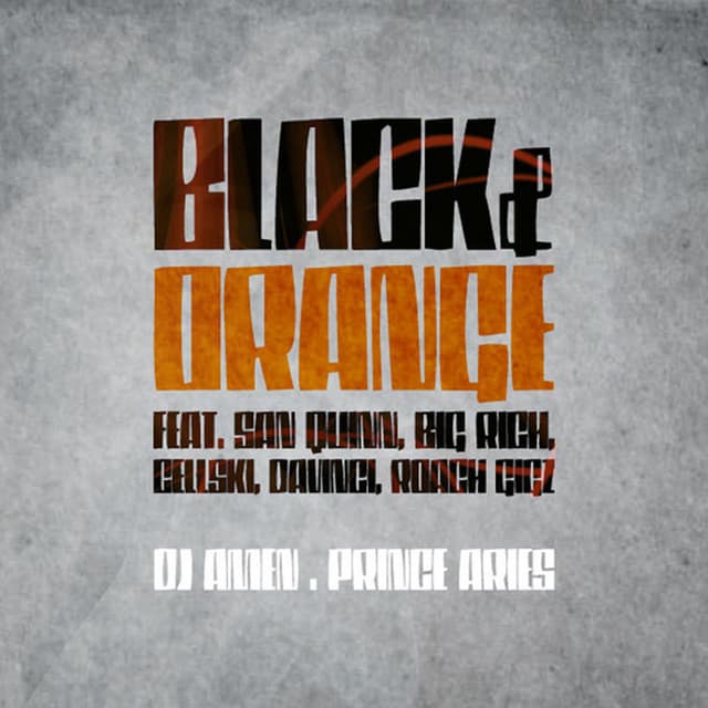 Black and Orange (GIANTS ANTHEM) cover art